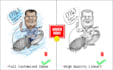 draw funny cartoon caricature character