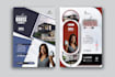 design creative flyer, real estate flyer, credit repair flyer, leaflet design