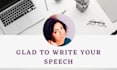 be your professional speech and memoir writer