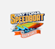 design outstanding speedboat rides logo