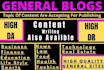 do general guest posts on da 90 quality blog sites