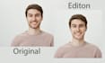 beard and facial hair removal , retouch