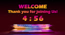 create motion graphics countdown church timer video