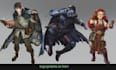 draw dnd character design and illustration