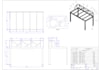 create assembly frame and manufacturing drawing