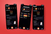 create high end mobile app UI UX design with figma