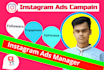 be ur facebook,ig ads manager setup,optimize ads campaign