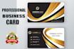 do a  professional business card service