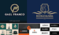 design a clean minimalist logo reveal for your brand