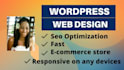 design, redesign, or fix a wordpress website