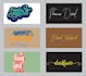 create font script and hand written logo uniquely