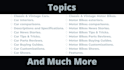write automotive and car articles and blog posts