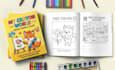 design amazon KDP book cover, coloring book cover design for kids