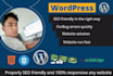 build your professional wordpress business website