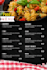 design an attractive restaurant and food menu