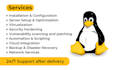 do professional linux training and  support