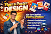 design amazing event flyer or any flyer and poster design
