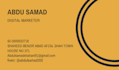 make a digital business card for your business