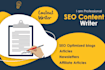do top SEO article writing, content writing and blog writing