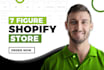 design, redesign shopify store, shopify dropshipping store, shopify website