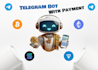 create you a custom telegram bot for your business