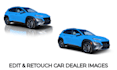 do car photo edit, cutout, transparent and reflection shadow