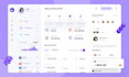 do ui ux design for saas dashboard or web app in figma