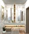 provide bathroom design 3d model interior