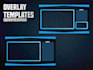 midnight theme twitch overlay pack
