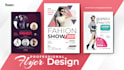 provide your company professional flyer template