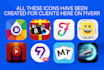 design professional app icon