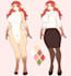 draw a reference for your character