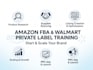 master tiktok amazon and walmart  learn to launch and scale private label brands