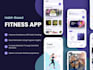 develop a flutter health and fitness mobile app