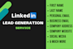do b2b lead generation by using linkedin sales navigator