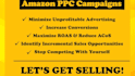 set up and manage amazon PPC campaign advertising ads