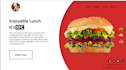 design responsive  website ui template in adobe xd