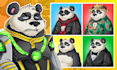 draw unique nft art character for collection with metadata