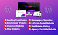 develop wordpress website or landing page, online store as elementor pro expert
