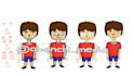 create 2d character design