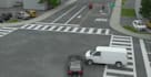 create a 3d animation reconstruction of road car accident