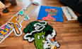 make a real custom rug from any picture or design