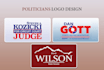 do 3 politician logo designs