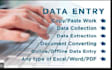 do data entry copy paste,web and email research in one day