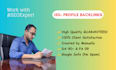 build 150 manual high authority profile backlinks for white hat SEO