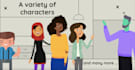 create a modern 2d explainer video