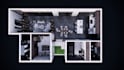 convert 2d floor plans to 3d model with rendering