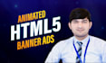 design animated HTML5 banner ads for google display ads