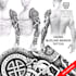 create celtic, nordic, viking, runes tattoo vector stencil design