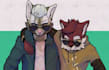 make a half body furry art